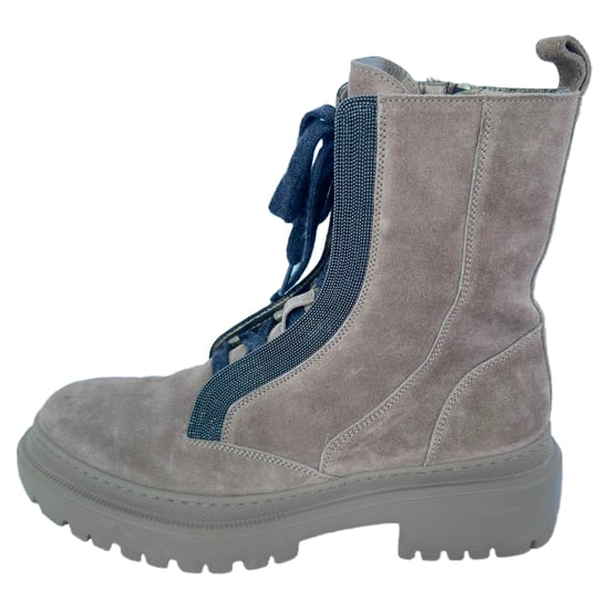 Brunello Cucinelli Försvarsskor i Tan Mocka - Image 6