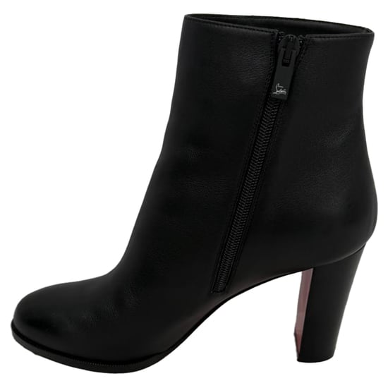 Christian Louboutin Adox 85 Ankle Boots in Black Leather - Image 4