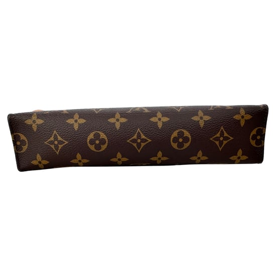 Louis Vuitton Monogram Toiletry Pouch in Brown Leather - Image 5