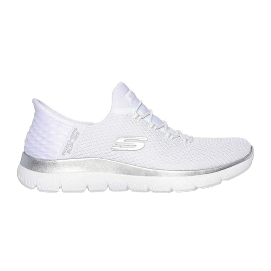 Skechers Mens Summits - Diamond Dream Slip-In Casual Shoes (White) - Image 1