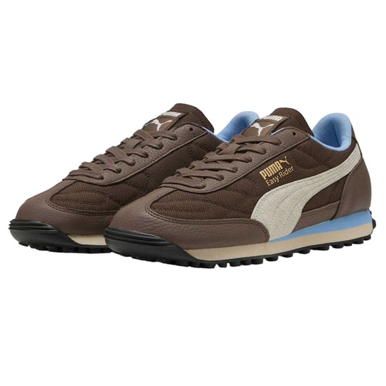 Puma Dames Easy Rider Suède Sneakers (Bruin/Blauw) - Image 4
