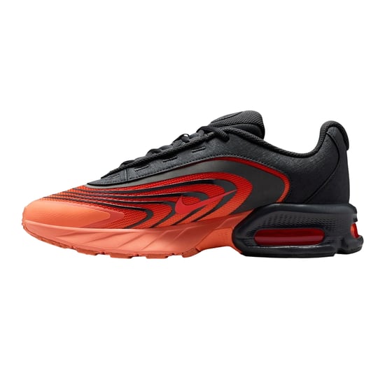 Nike Mens Air Max Fire Lace Up Shoes (Orange/Grey) - Image 3