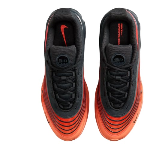 Nike Mens Air Max Fire Lace Up Shoes (Orange/Grey) - Image 4