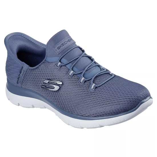 Skechers Mens Summits - Diamond Dream Slip-In Casual Shoes (Slate) - Image 5