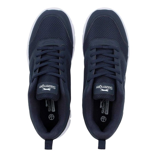 Slazenger Force Mesh-sportschoenen voor heren (Marine, Wit) - Image 4