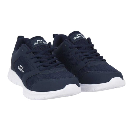 Slazenger Force Mesh-sportschoenen voor heren (Marine, Wit) - Image 5