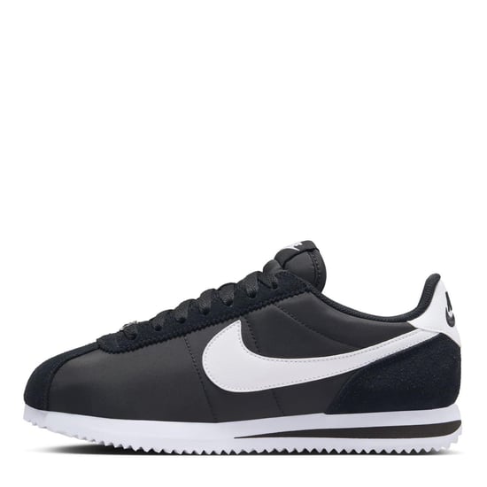 Nike Cortez-suède sneakers voor dames (Zwart, Wit) - Image 2