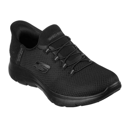 Skechers Mens Summits - Diamond Dream Slip-In Casual Shoes (Triple Black) - Image 4