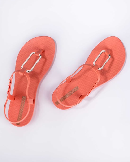 Ipanema Womens Class Modern Sandal Fem Orange/Gold  - Image 2