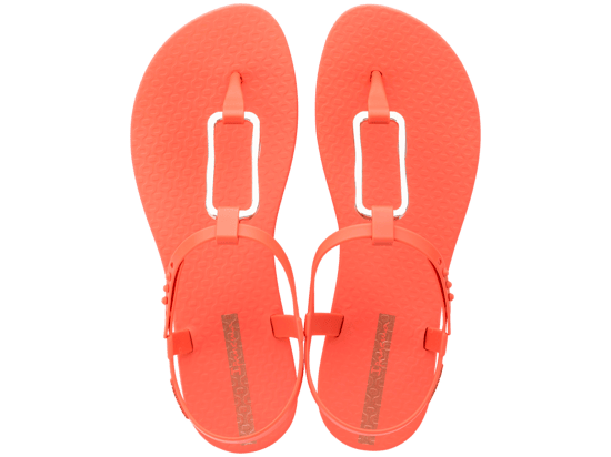 Ipanema Womens Class Modern Sandal Fem Orange/Gold  - Image 3