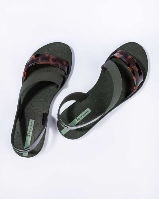 Ipanema Womens Vibrant Sandal Fem Green/Turtle  - Image 2