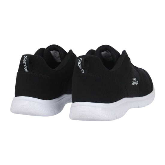 Slazenger Force Mesh-sportschoenen voor heren (Zwart, Wit) - Image 2