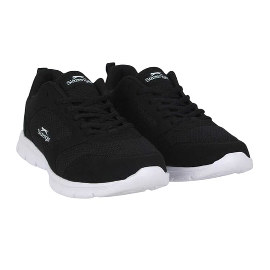 Slazenger Force Mesh-sportschoenen voor heren (Zwart, Wit) - Image 5