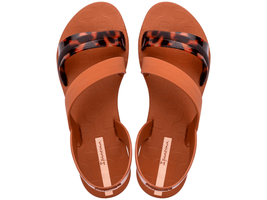 Ipanema Womens Vibrant Sandal Fem Brown/Turtle/Beige - Image 3