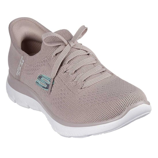 Skechers Mens Summits - Diamond Dream Slip-In Casual Shoes (Taupe) - Image 5