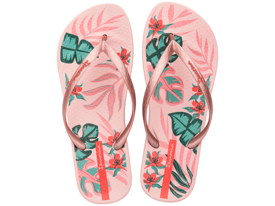 Ipanema Womens Anat. Temas Xvi Fem Pink/Metallic/Red - Image 3