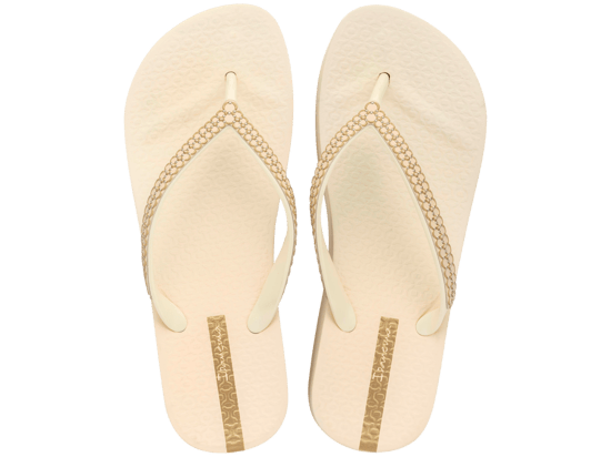 Ipanema Womens Mesh Xi Plat Fem Beige/Beige/Gold - Image 2