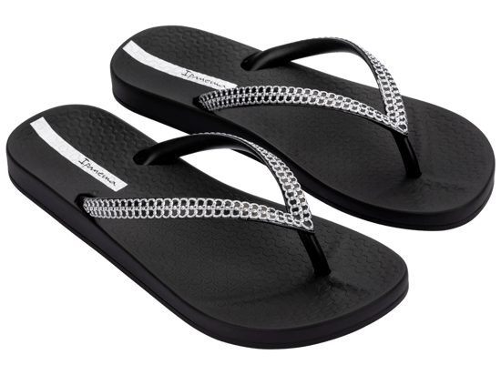 Ipanema Womens Mesh X Fem Black/Silver - Image 1
