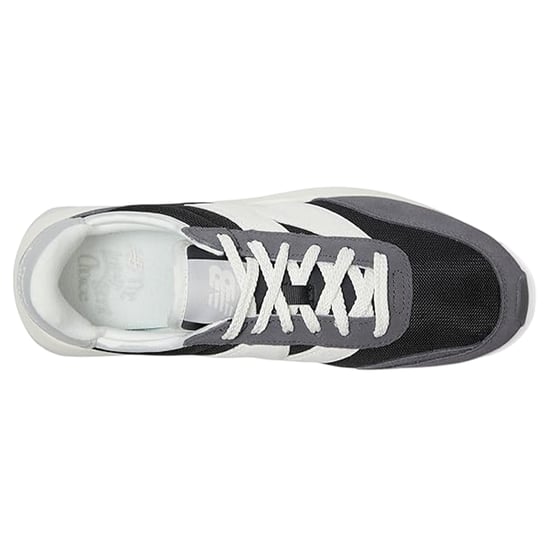 New Balance Heren 370 Suède Trainers (Zwart) - Image 3
