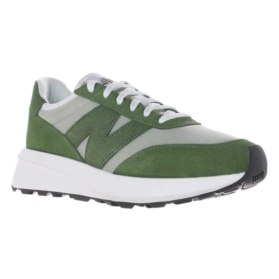 New Balance Heren 370 Suède Trainers (Zwart) - Image 5