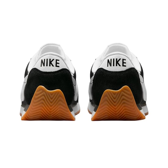 Nike Mens Retro Leather Trainers (Black/White) - Image 2