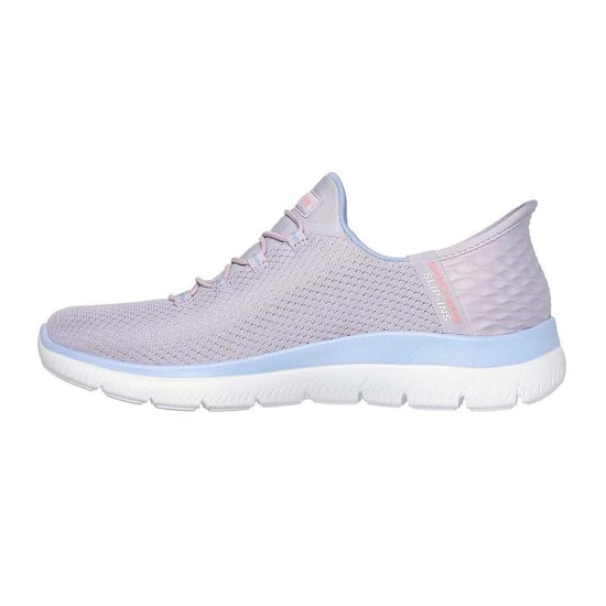 Skechers Mens Summits - Diamond Dream Slip-In Casual Shoes (Grey/Lavender) - Image 2