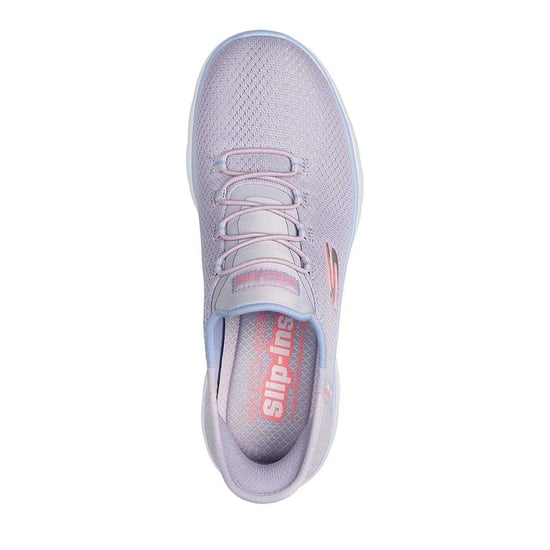 Skechers Mens Summits - Diamond Dream Slip-In Casual Shoes (Grey/Lavender) - Image 3