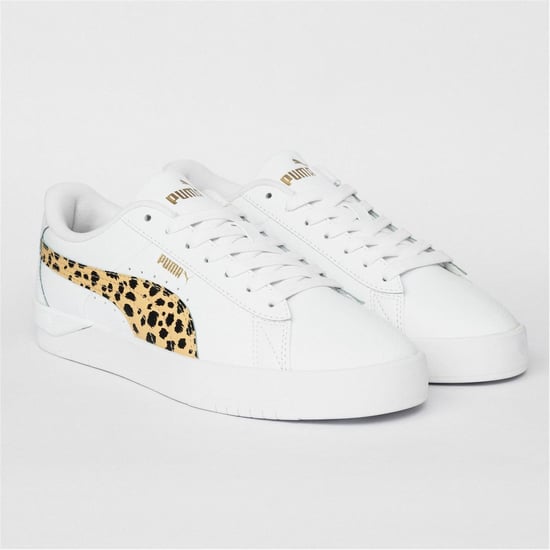 Puma Womens/Ladies Jada Platform Trainers (White/Leopard) - Image 2