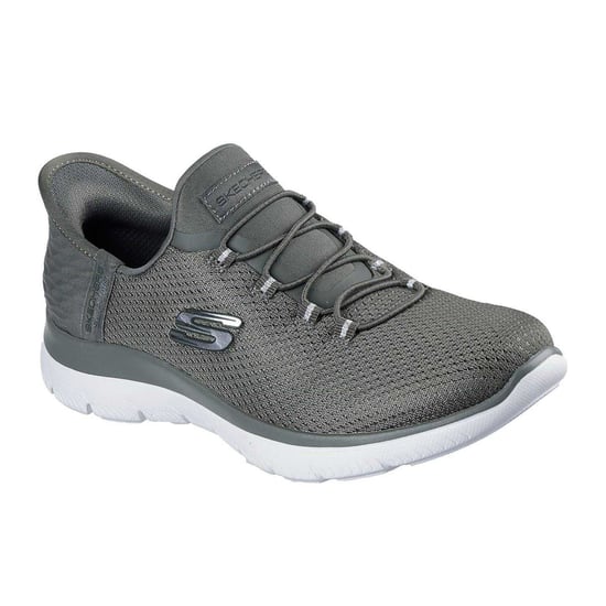 Skechers Mens Summits - Diamond Dream Slip-In Casual Shoes (Olive) - Image 5