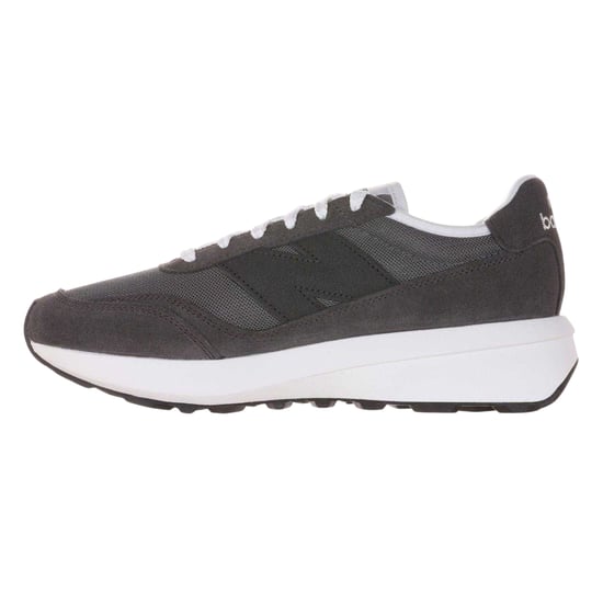 New Balance Mens 370 Suede Trainers (White Castlerock) - Image 2