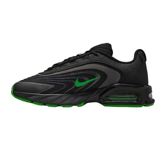 Nike Mens Air Max Fire Lace Up Shoes (Grey/Green) - Image 3
