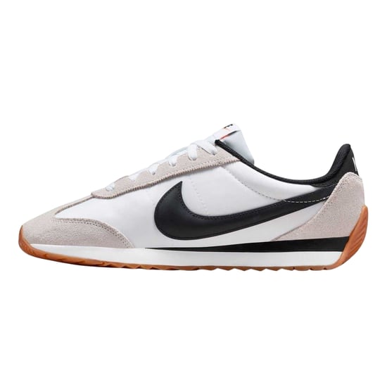 Nike Mens Retro Leather Trainers (White/Black) - Image 3