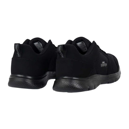Slazenger Force Mesh-sportschoenen voor heren (Zwart, Zwart) - Image 2