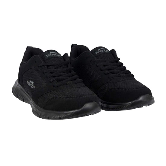 Slazenger Force Mesh-sportschoenen voor heren (Zwart, Zwart) - Image 5