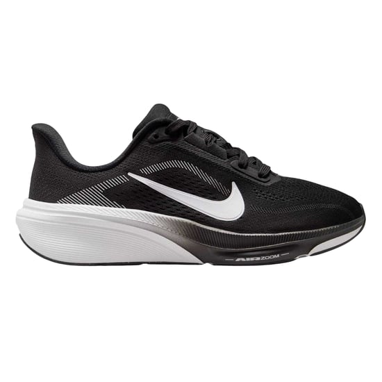 Nike Air Zoom-hardloopschoenen met demping voor kinderen (Zwart, Wit) - Image 1