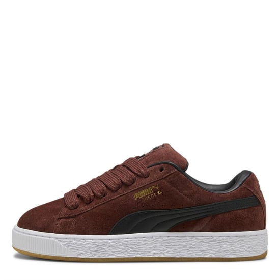 Puma Heren XL Suède Trainers (Chocolade/Wit) - Image 2