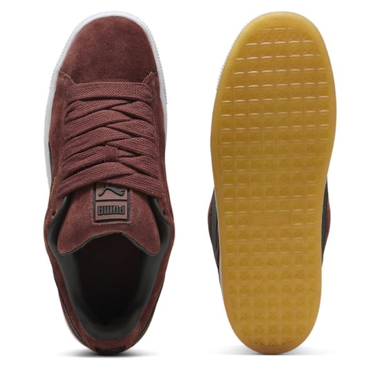 Puma Heren XL Suède Trainers (Chocolade/Wit) - Image 3