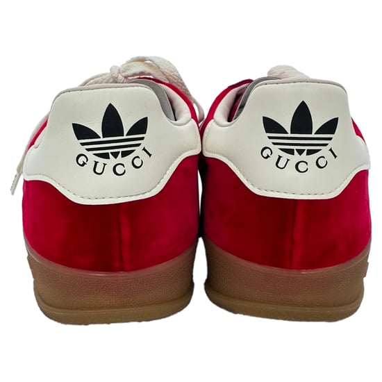Adidas x Gucci Gazelle Sneakers in Bordeaux Suède - Image 6