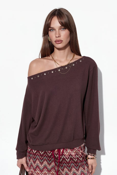 Dames Fleece Sweatshirt met Ronde Hals - Image 1