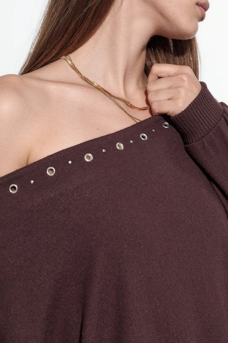 Dames Fleece Sweatshirt met Ronde Hals - Image 4