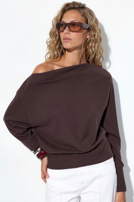 Women's Solid Crew Neck Sweatshirt - Image 1