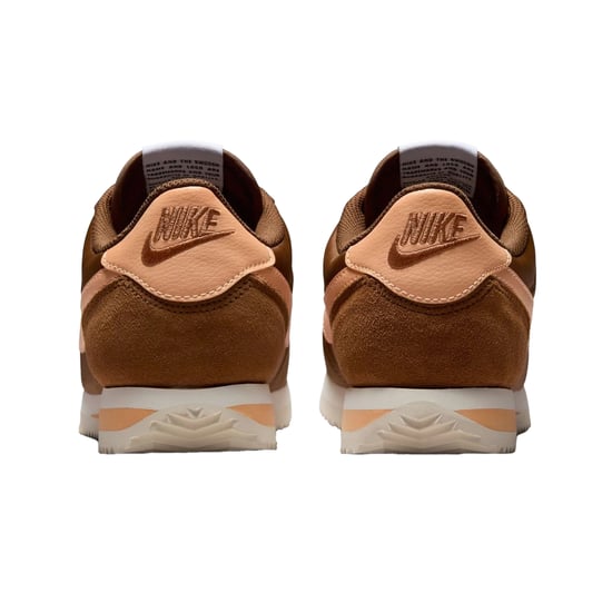Nike Cortez-suède sneakers voor dames (Bruin/oranje) - Image 2
