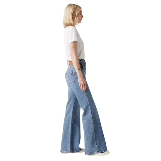 Levis Vintagejeans för kvinnor med ribbade sidor (Nästa lördag) - Image 4