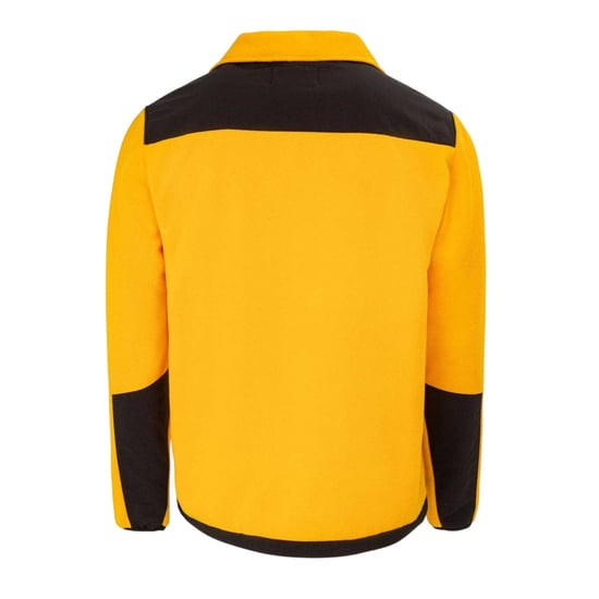 Firetrap Mens Colour Block Fleece Jacket (Gold Fusion) - Image 2