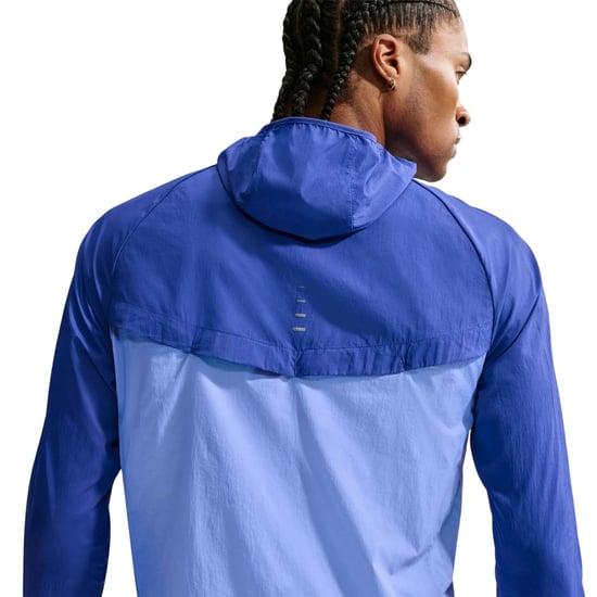 Nike Lichtgewicht herenjack met capuchon van Stride (Lapis Blauw) - Image 3