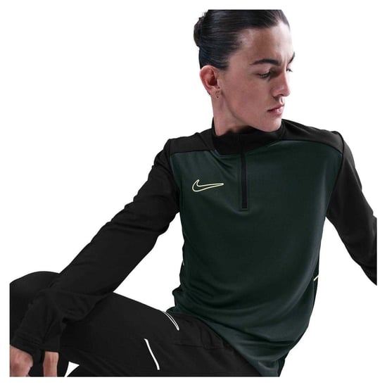 Nike Drill-top voor heren van de Academy (Zwart/Kalk) - Image 4