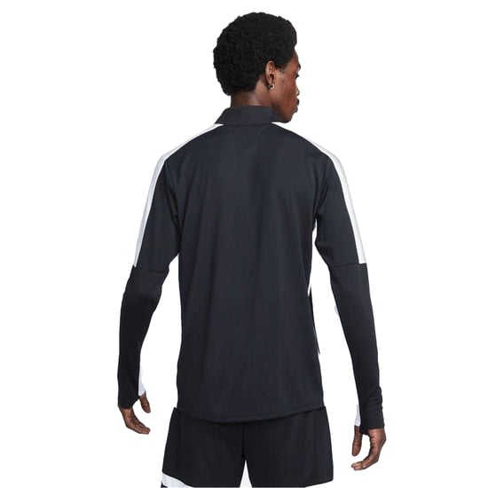 Nike Drill-top voor heren van de Academy (Zwart, Wit) - Image 2