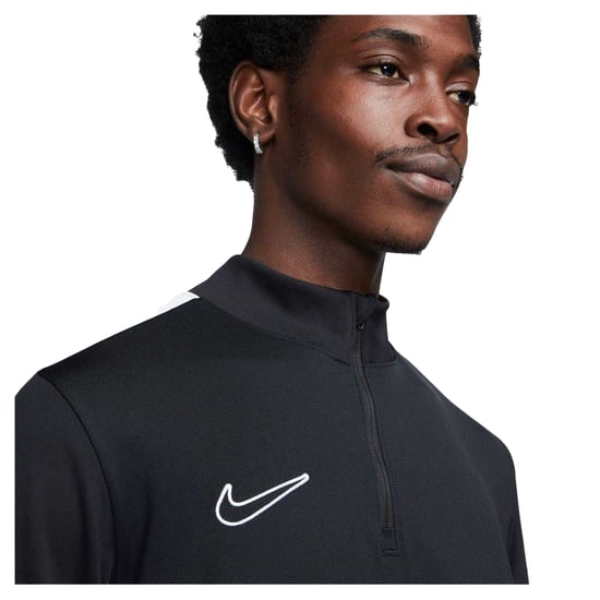 Nike Drill-top voor heren van de Academy (Zwart, Wit) - Image 3