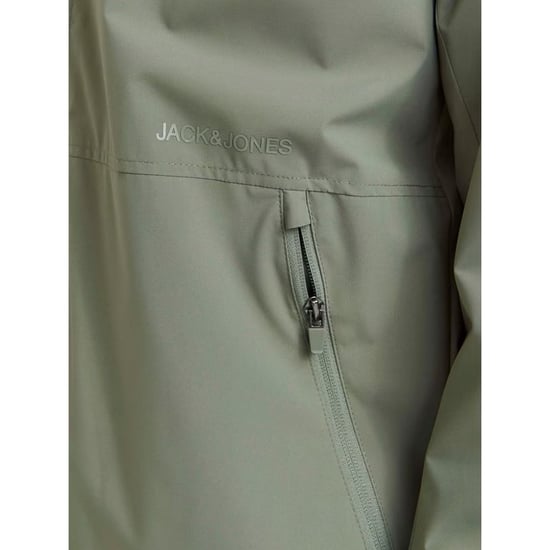 Jack And Jones Mens Lightweight Hooded Jacket (Agave Green) - Image 4