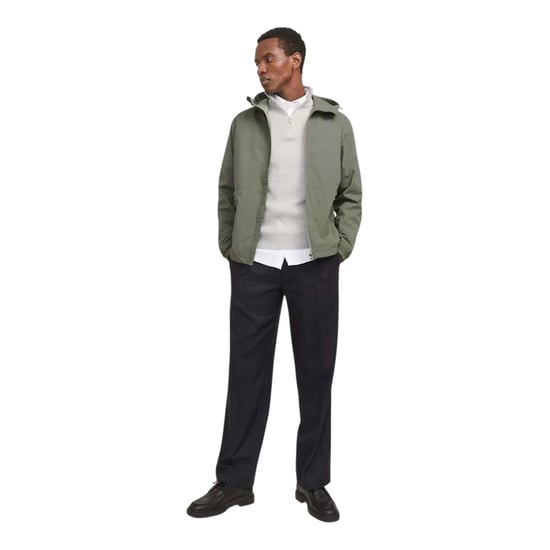 Jack And Jones Mens Lightweight Hooded Jacket (Agave Green) - Image 5